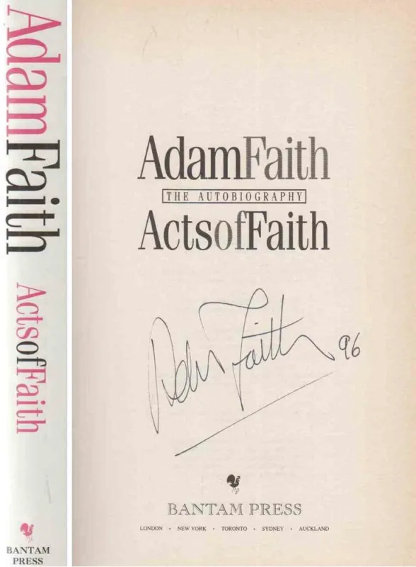 Acts of Faith (aláírt) Ne maradj le