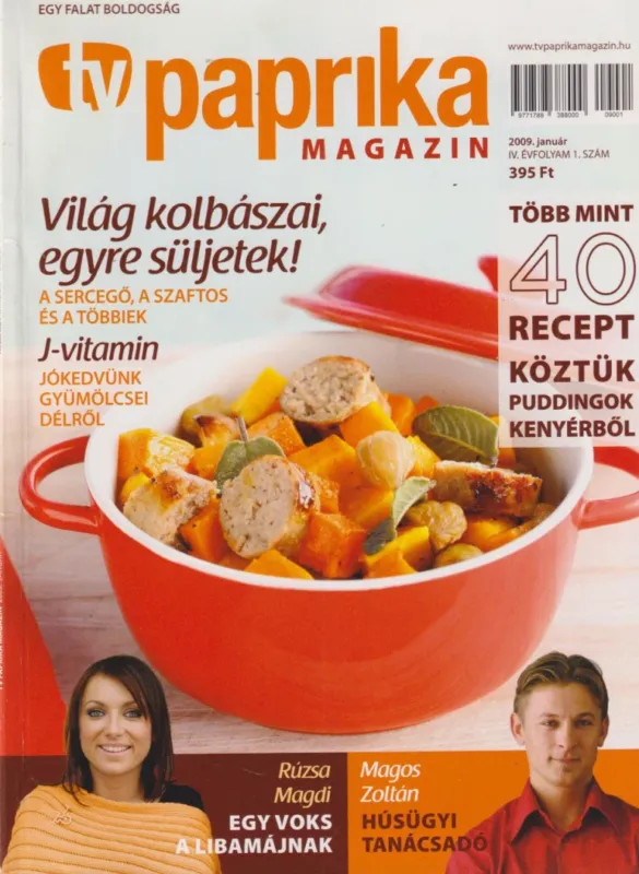 TV paprika magazin 2009. január Outlet
