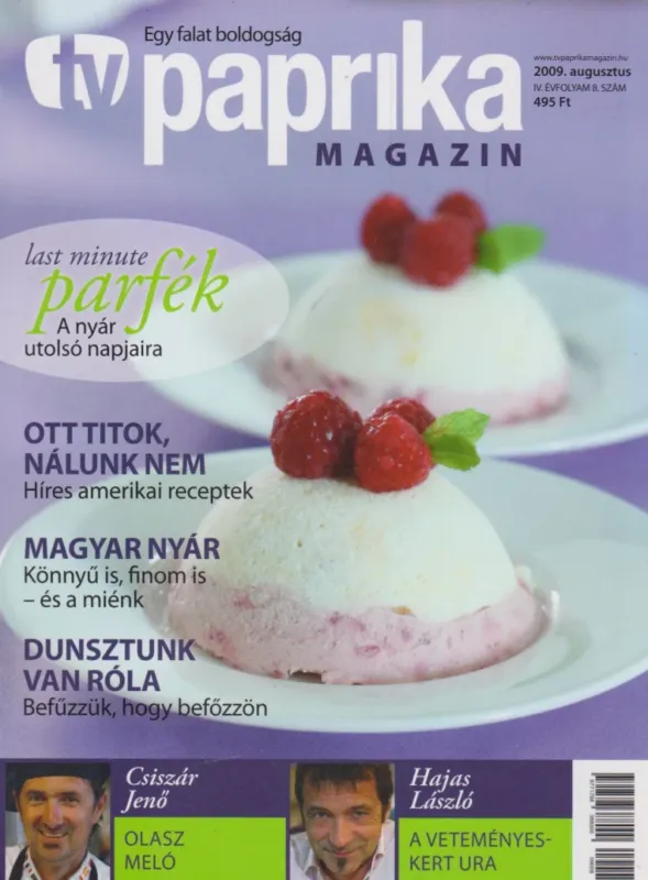 Legjobb ár TV paprika magazin 2009. augusztus