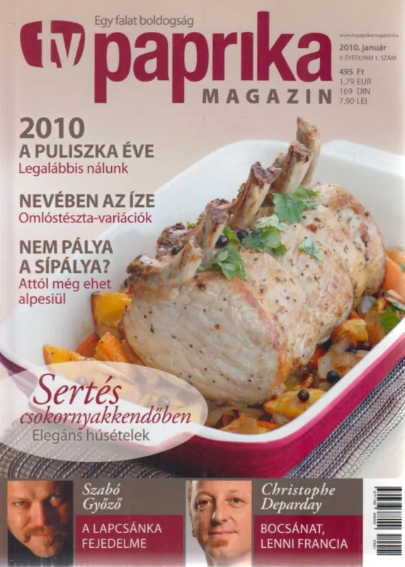 TV paprika magazin 2010. január Expressz kézbesítés