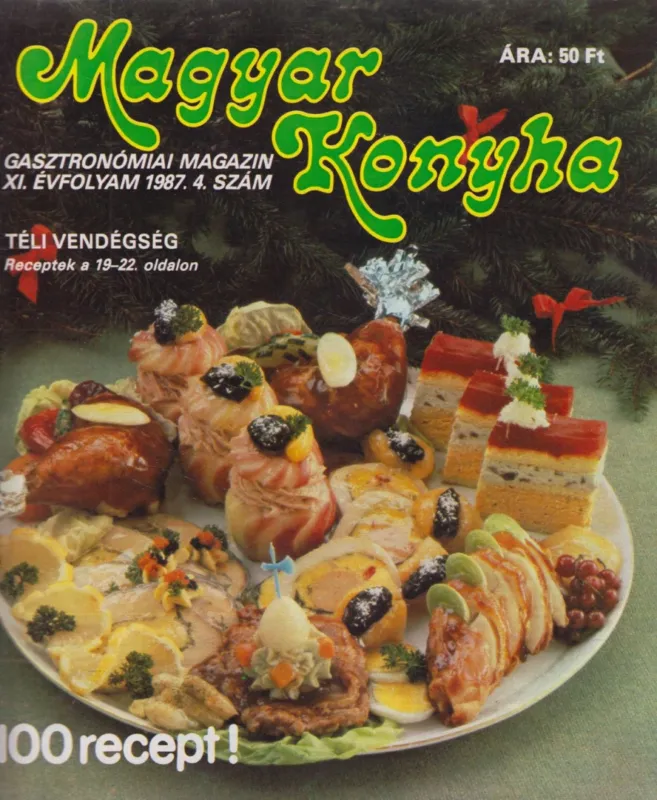 Expressz kézbesítés Magyar Konyha 1987. XI. évf. 4. szám