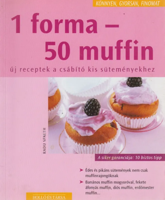 1 forma - 50 muffin Gyors kiszállítás