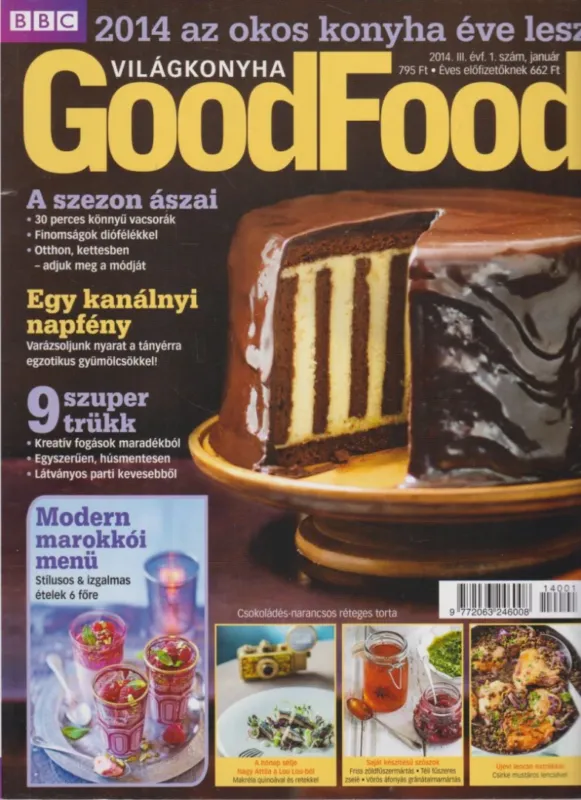 BBC GoodFood 2014. január Azonnali szállítás