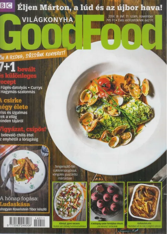 BBC GoodFood 2014. november Legkelendőbb