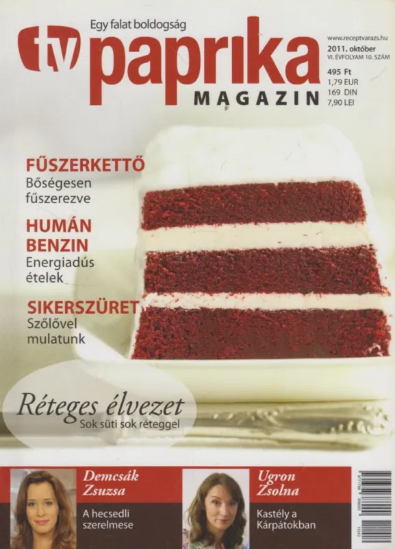 TV paprika magazin 2011. október Ne maradj le
