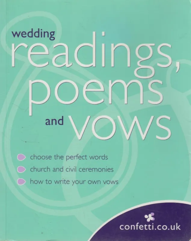 Wedding Readings, Poems and Vows Gyors szállítás