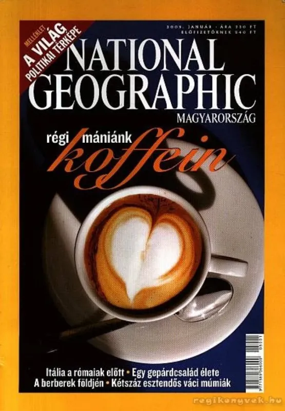 National Geographic Magyarország 2005. Január 1. szám Prémium