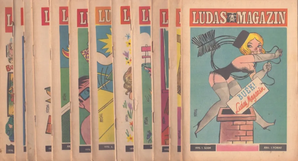 Akció Ludas Magazin 1970. évf. (teljes)