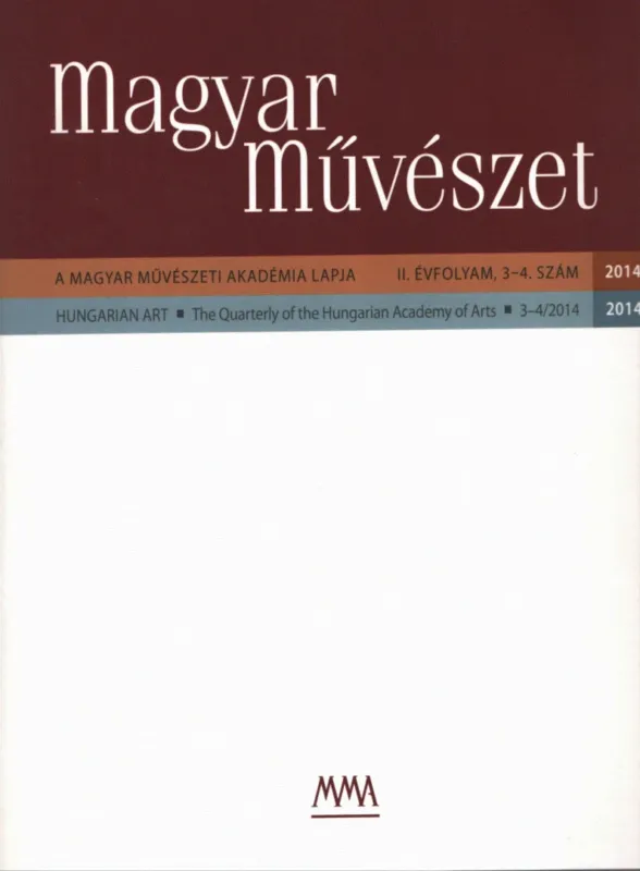 Kedvezményes ár Magyar művészet 2014/3. , 2014/4.