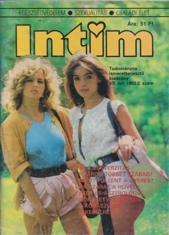 Intim 1992/2. Azonnal elérhető