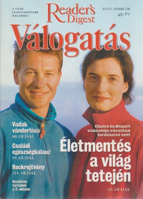 Reader's Digest Válogatás 2000. február Vedd meg online