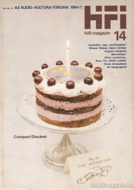 Hifi magazin 14. 1984/1. Kiárusítás