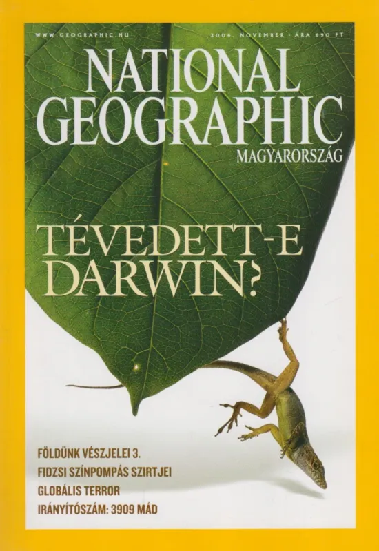 National Geographic Magyarország 2004. november Legnépszerűbb