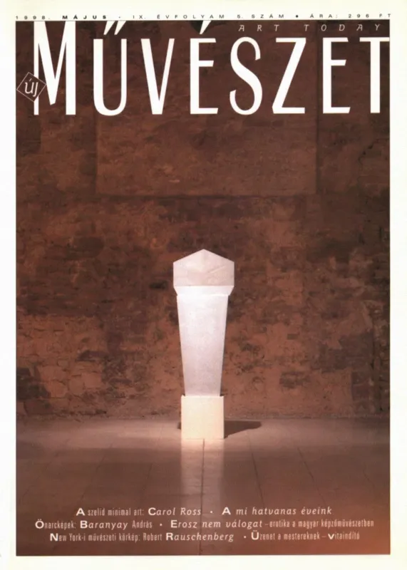 Biztonságos fizetés Új művészet 1998. május