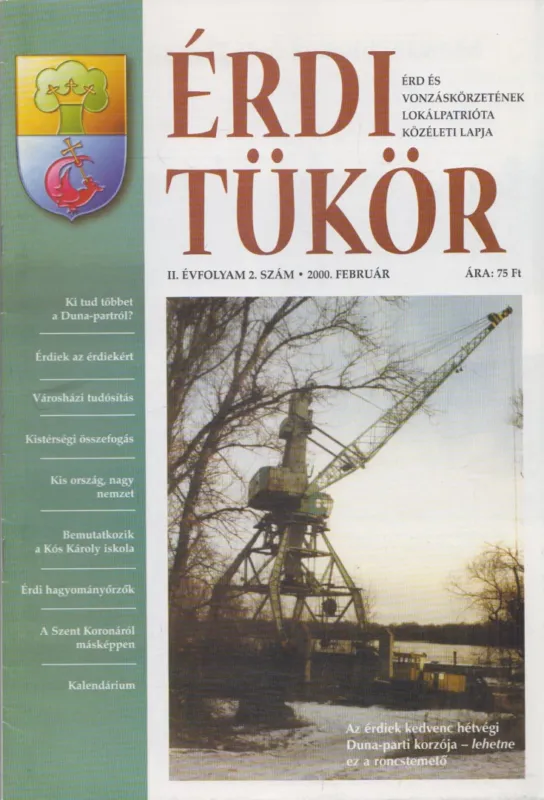 Érdi tükör II. évfolyam / 2. szám Alacsony ár