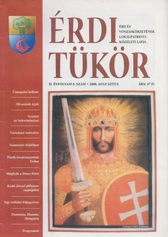 Érdi tükör II. évfolyam / 8. szám Kiárusítás