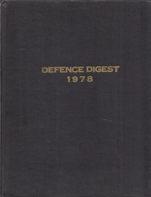 Defence & Foreign Affairs Digest 1978 (teljes évfolyam) Azonnal elérhető