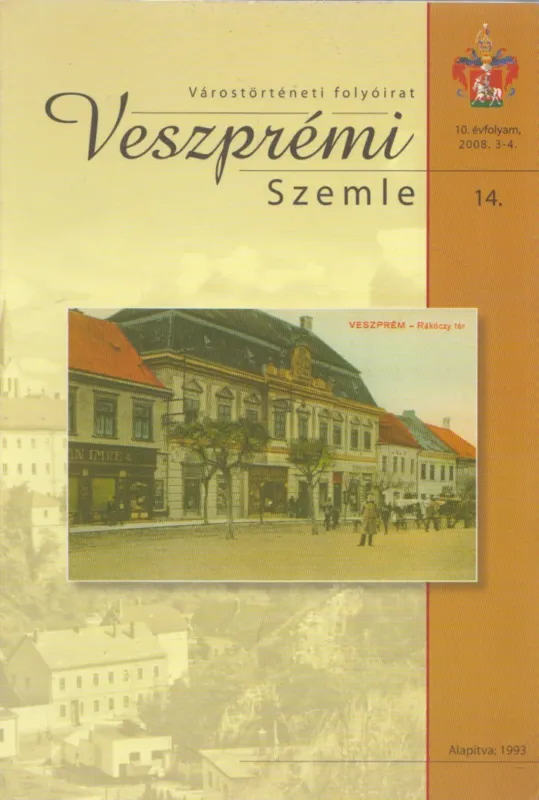 Veszprémi Szemle 2008/3-4. Vedd meg online