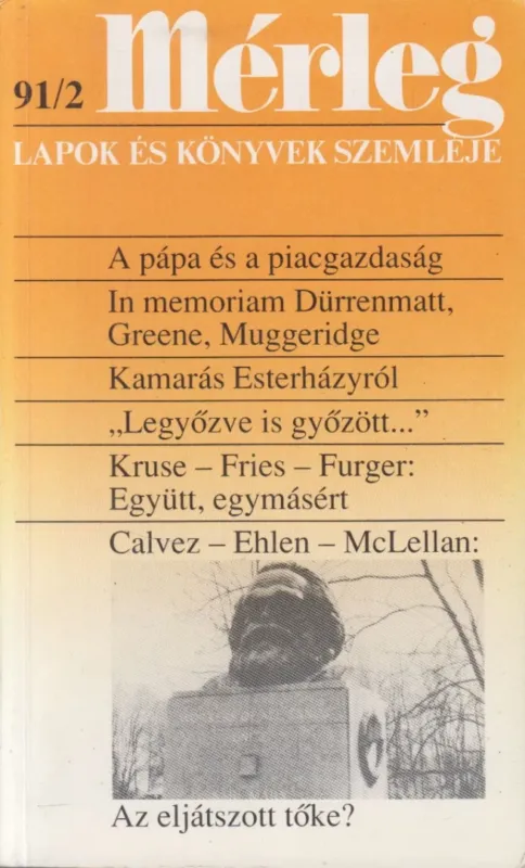 Mérleg 1991/2. Kedvezmény