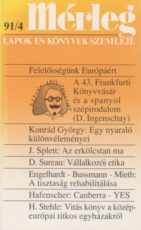 Vedd meg most Mérleg 1991/4