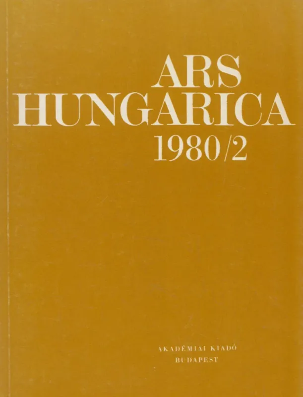 Ars Hungarica 1980/2 Legkelendőbb