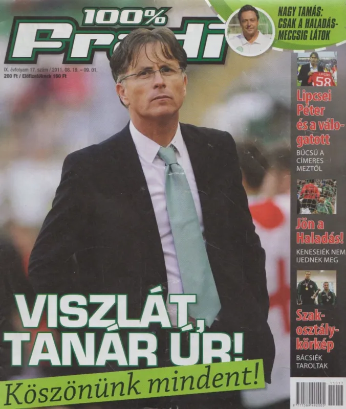 100% Fradi IX. évf. 17. szám Biztonságos vásárlás