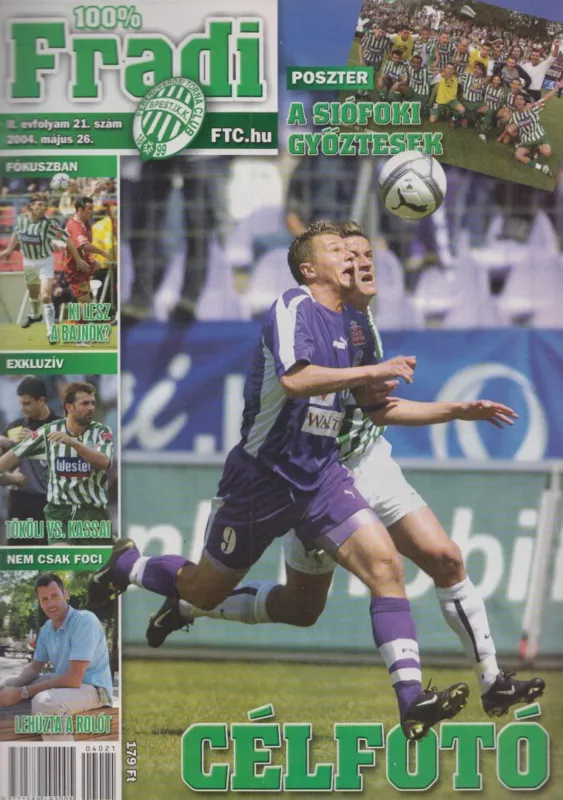 100% Fradi II. évf. 21. szám Akció