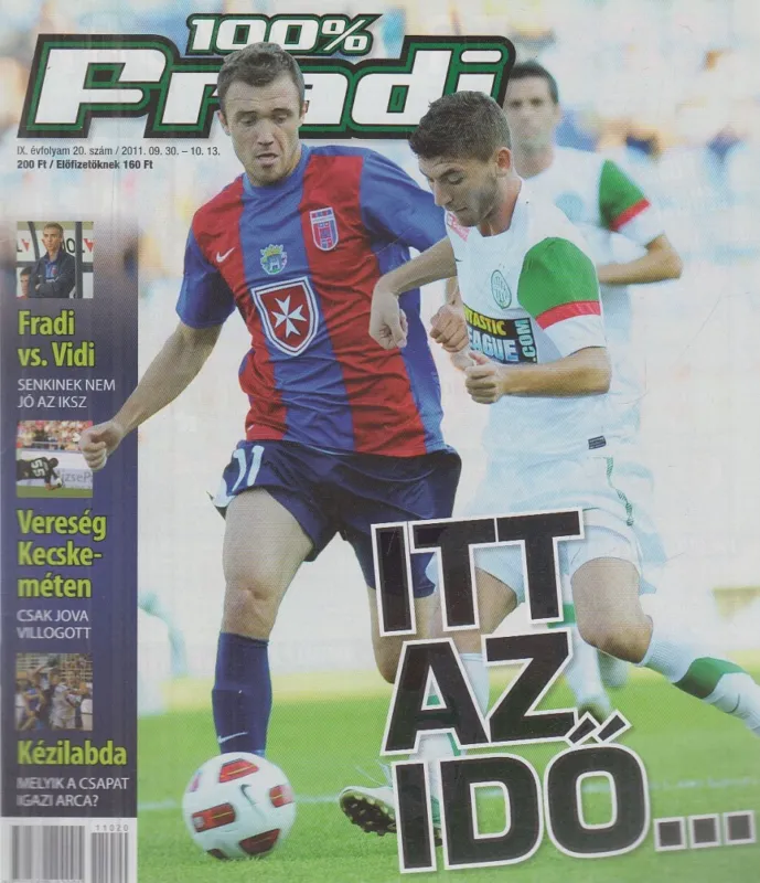 Szezonális akció 100% fradi IX. évf. 20. szám