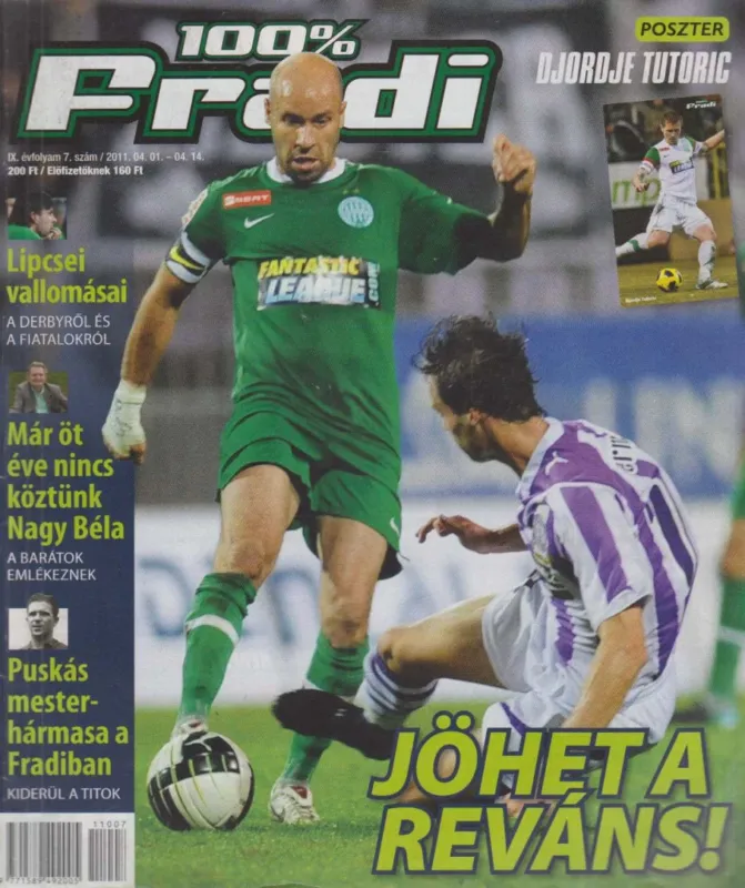 100% Fradi IX. évf. 7. szám Vedd meg online