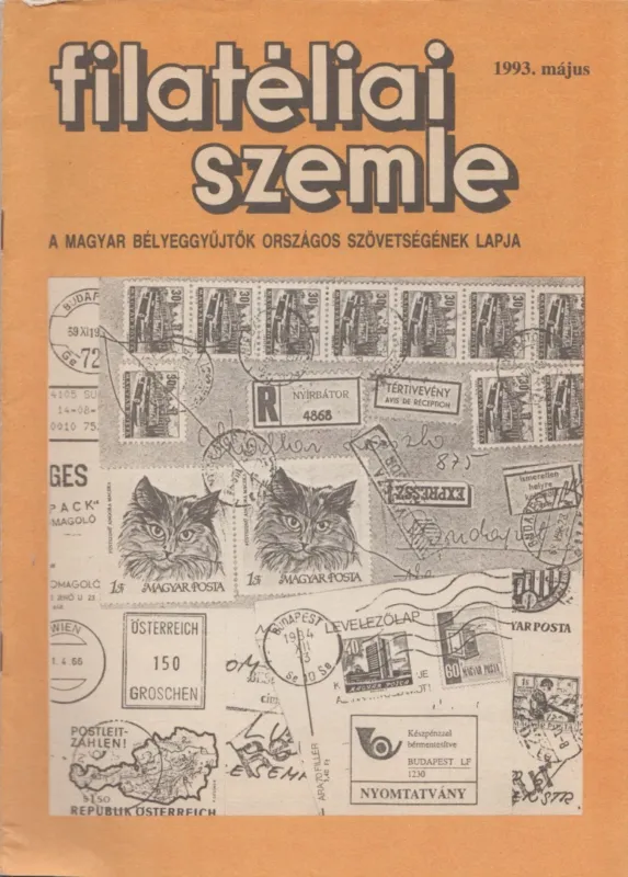 Filatéliai szemle 1993. május Biztonságos fizetés