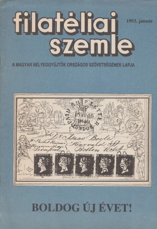 Kiárusítás Filatéliai szemle 1993. január