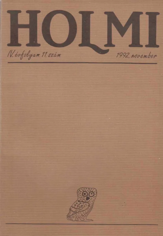 Olcsóbb Holmi 1992. november