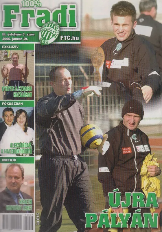100% Fradi III. évf. 3. szám Ajánlat