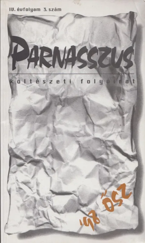 Parnasszus IV. évfolyam 3. szám Utolsó esély