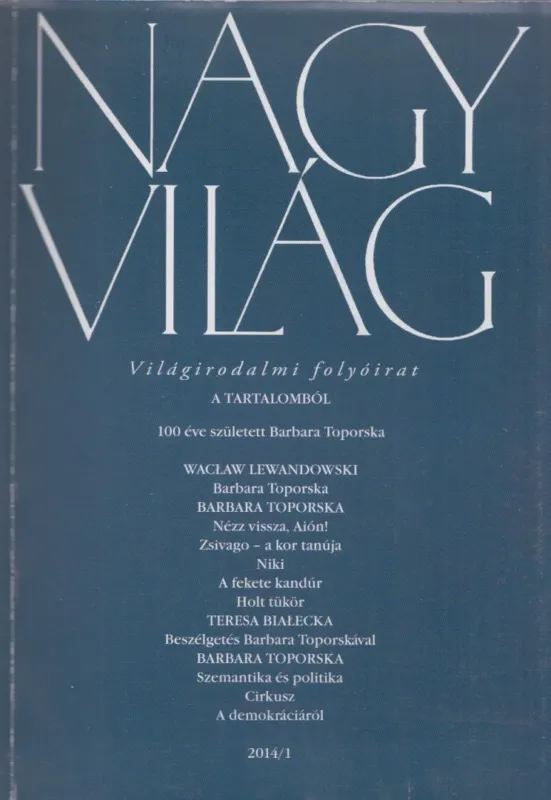 Vásárlói kedvenc Nagyvilág 2014/1