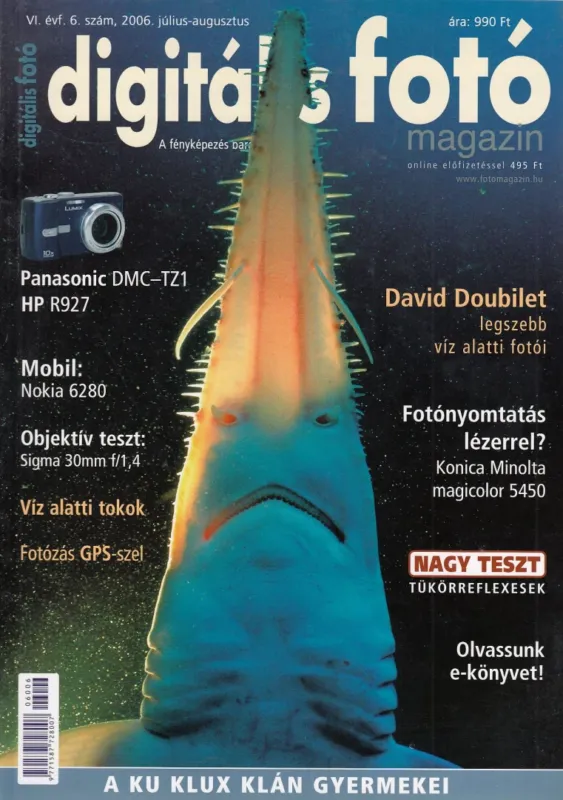 Vásárlói kedvenc Digitális Fotó Magazin 2006. július-augusztus