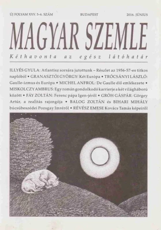 Különleges ajánlat MAGYAR SZEMLE - 2016. Június