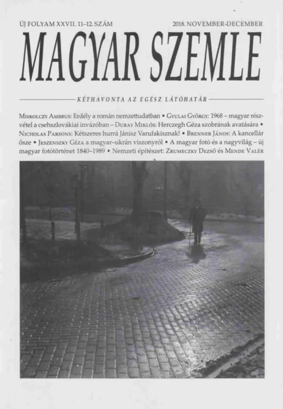 Ajánlat Magyar Szemle 2018. november-december