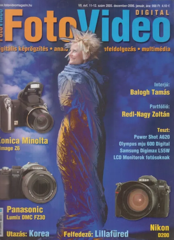 FotoVideo Digital 2005. december - 2006. január Csak ma
