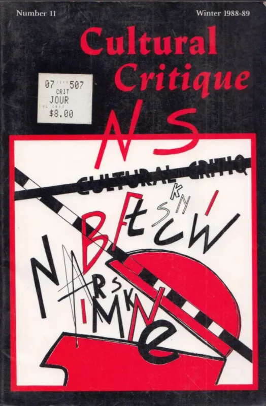 Szuper akció Cultural Critique Number 11 Winter 1988-89