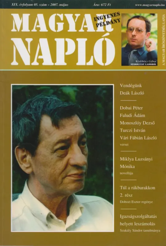 Magyar Napló 2007. május Legjobb ár