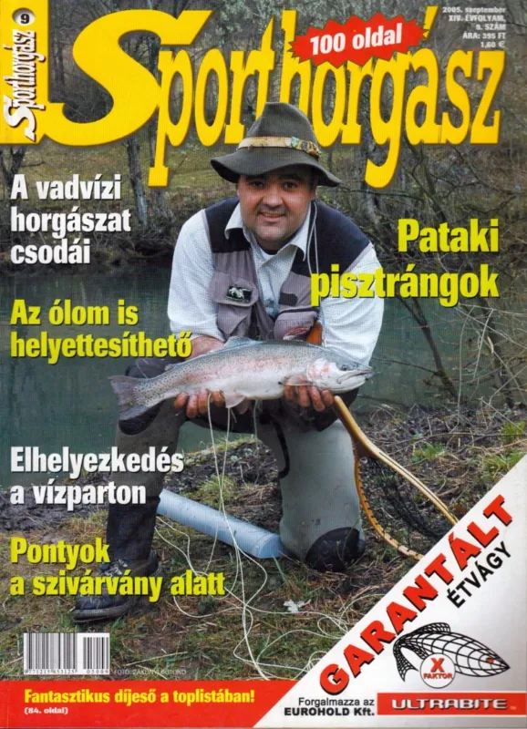 Sporthorgász 2005. szeptember Biztonságos fizetés