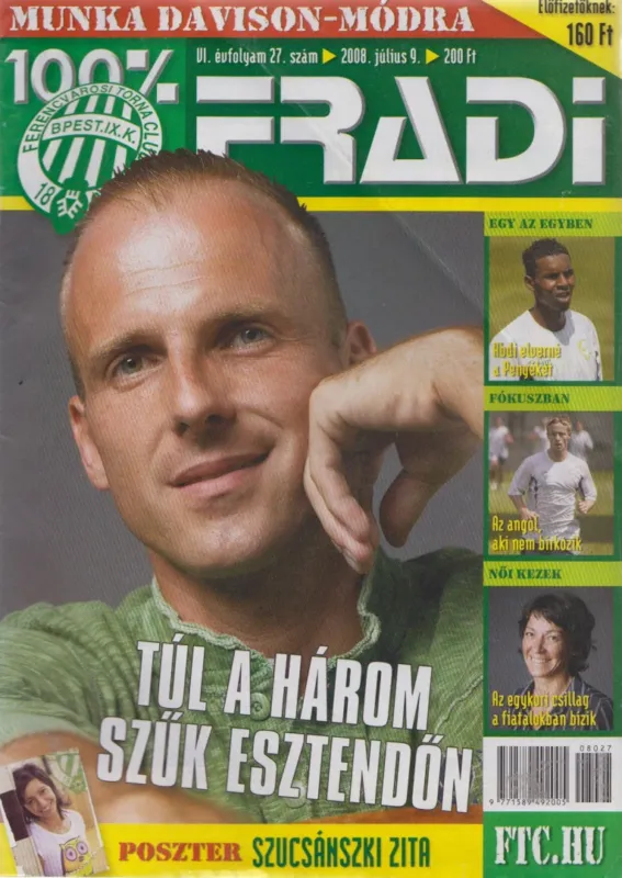 100% Fradi VI. évf. 27. szám Vásárlói kedvenc