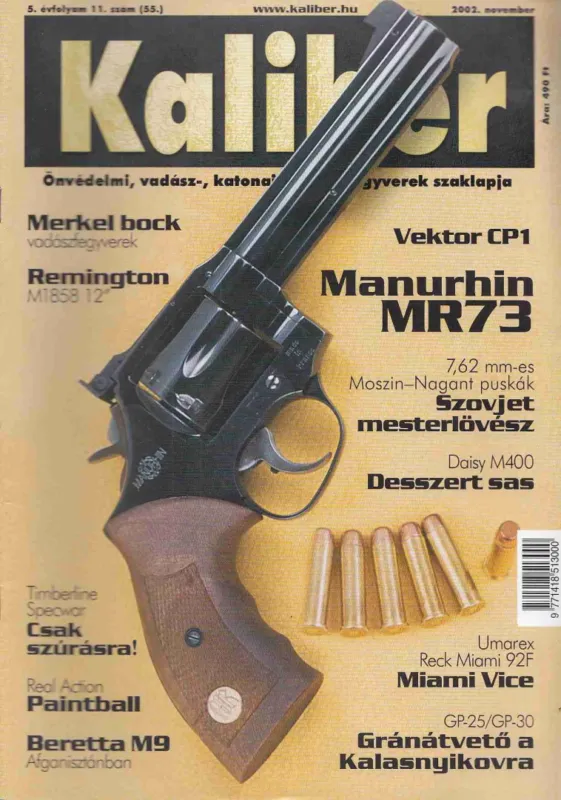 Kaliber 2002. november 5. évf. 11. szám (55.) Outlet
