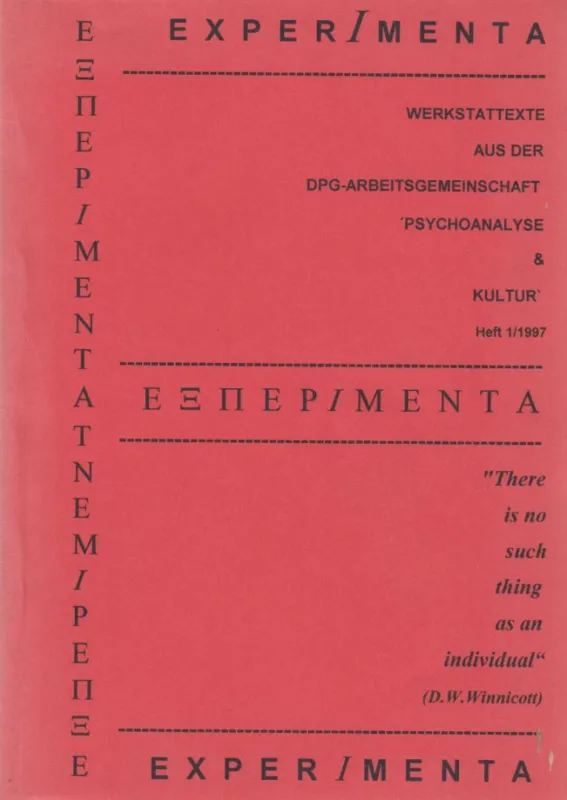 Experimenta Heft 1/1997 Kiárusítás