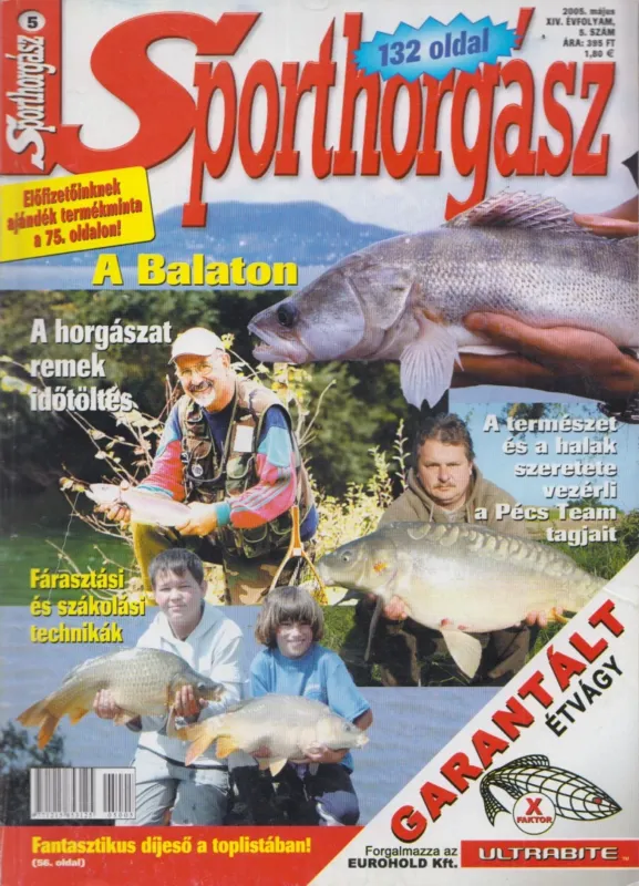 Sporthorgász 2005. május Ajánlat