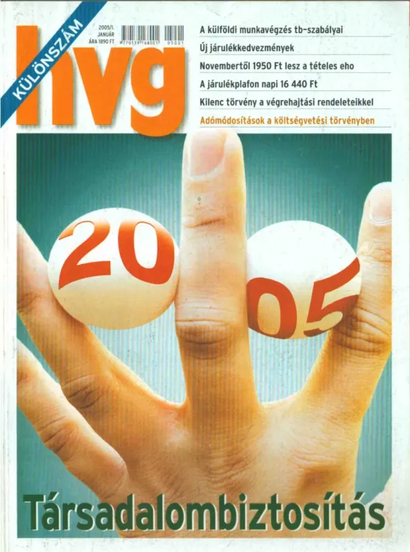 HVG 2005/1 különszám - Társadalombiztosítás 2005 Legjobb ár