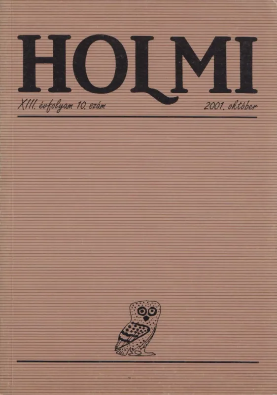 Népszerű Holmi 2001. október