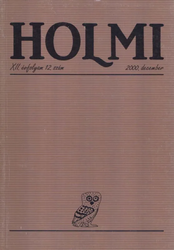 Biztonságos vásárlás HOLMI 2000. december