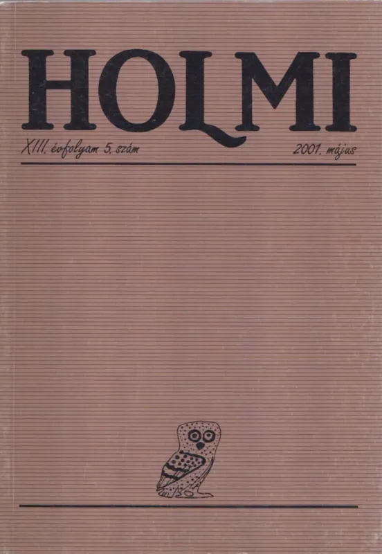 Ajánlat HOLMI 2001. május